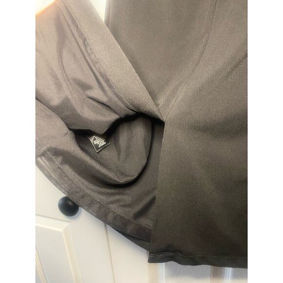 NWT Alice + Olivia Air Black Midi Skirt Size 8 - Picture 4 of 6